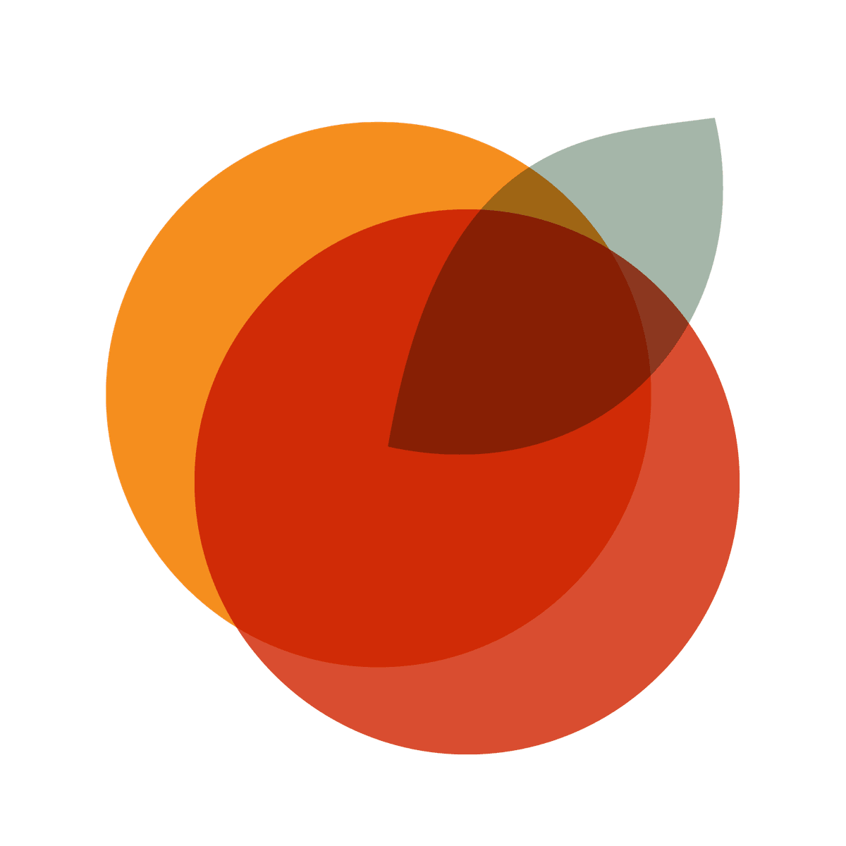 Overlapping circles